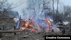 Архіўнае ілюстрацыйнае фота. Наступствы абстрэлаў Сумскай вобласьці расейскімі войскамі