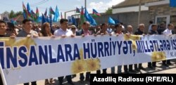 Müsavat Partiyasının yürüşü. 28 may 2019